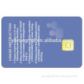 SLE5542/4442/4428 pvc Blank White id IC Card